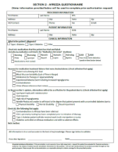 Afrezza PA Questionnaire